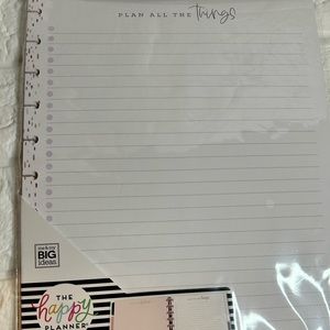 The Happy Planner - Plan all the things paper.